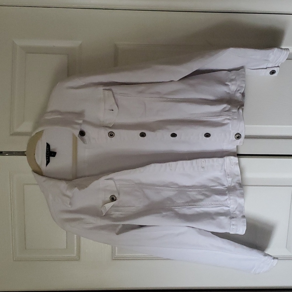 Womens white jean jacket